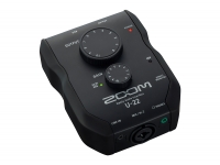 Zoom U-22 Interface Áudio e Gravador USB Portátil 2x2 24bits